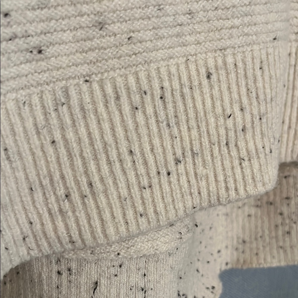 LOFT Cream Turtleneck Sweater - Picture 4 of 5